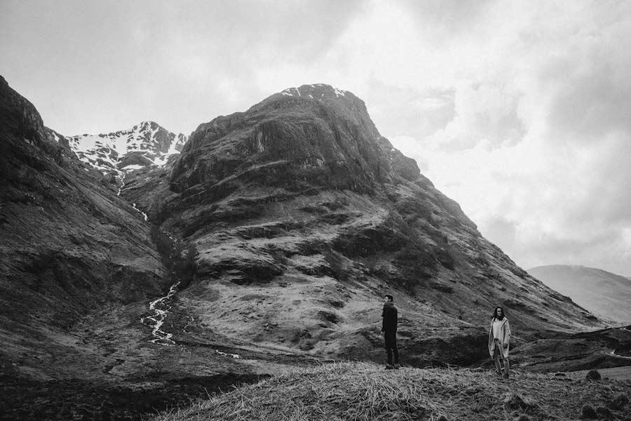 after wedding photo session in scotland