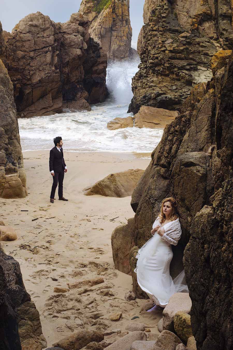 outdoor wedding session portugal