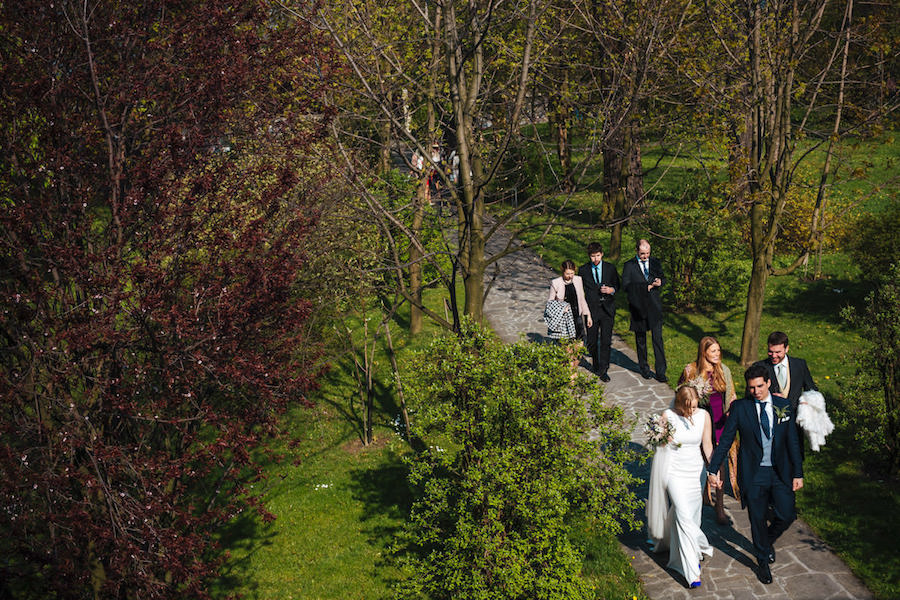 polish-spanish open air wedding