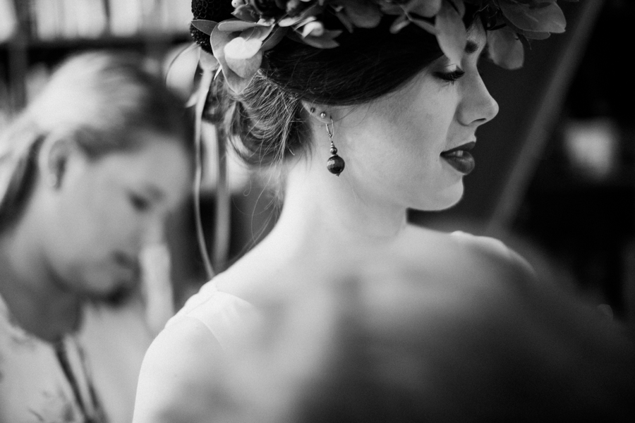 Wedding in the barn